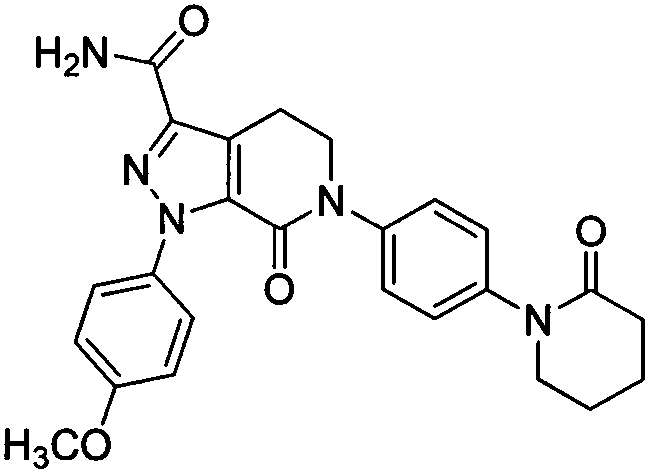 Apixaban oral solid preparation and method for preparing same