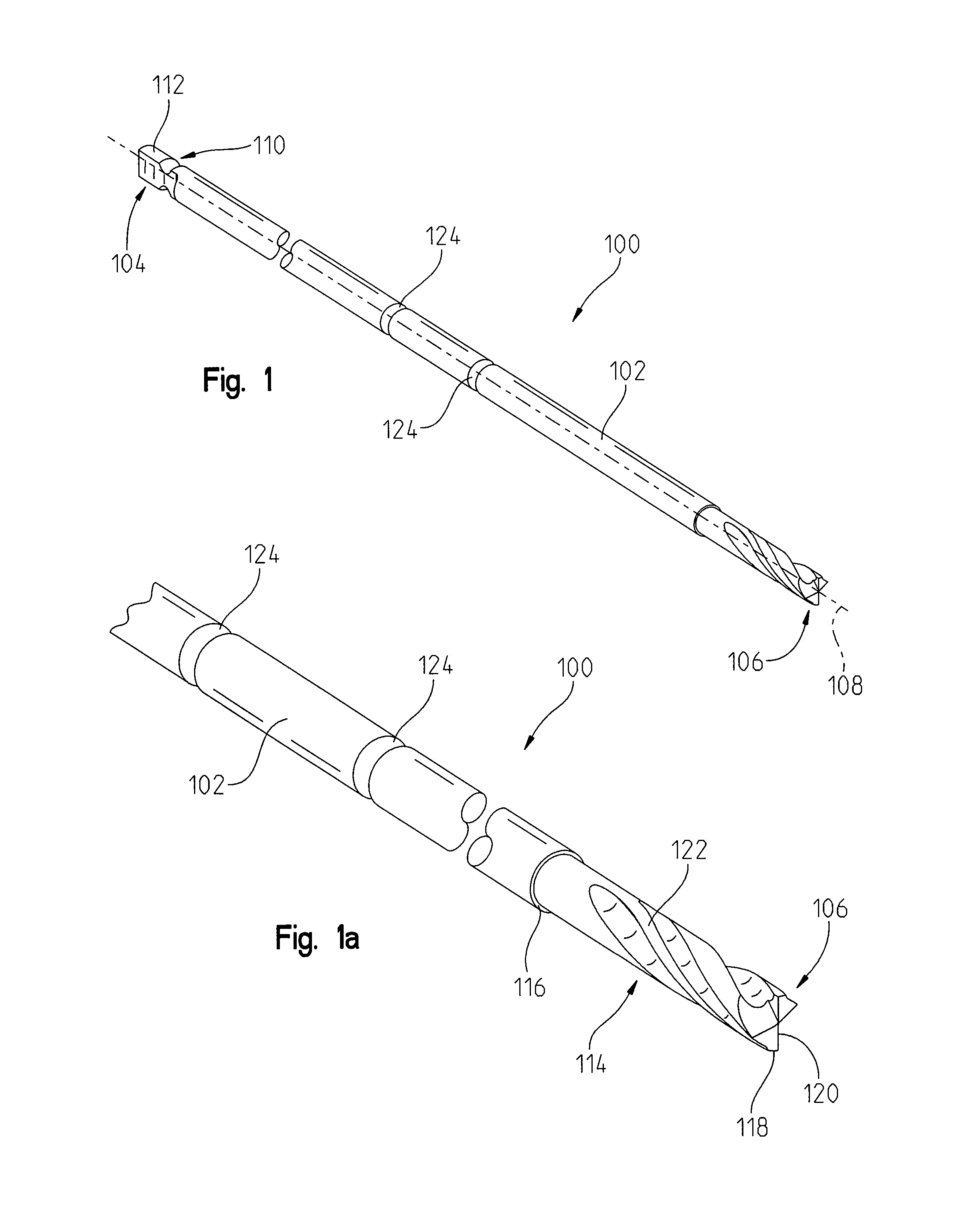 Acetabular drill pin