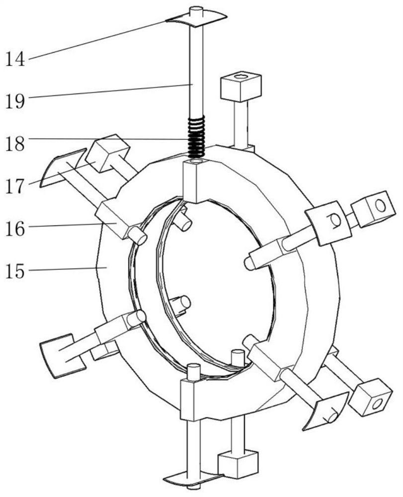 An oil pipeline cleaning and detection robot