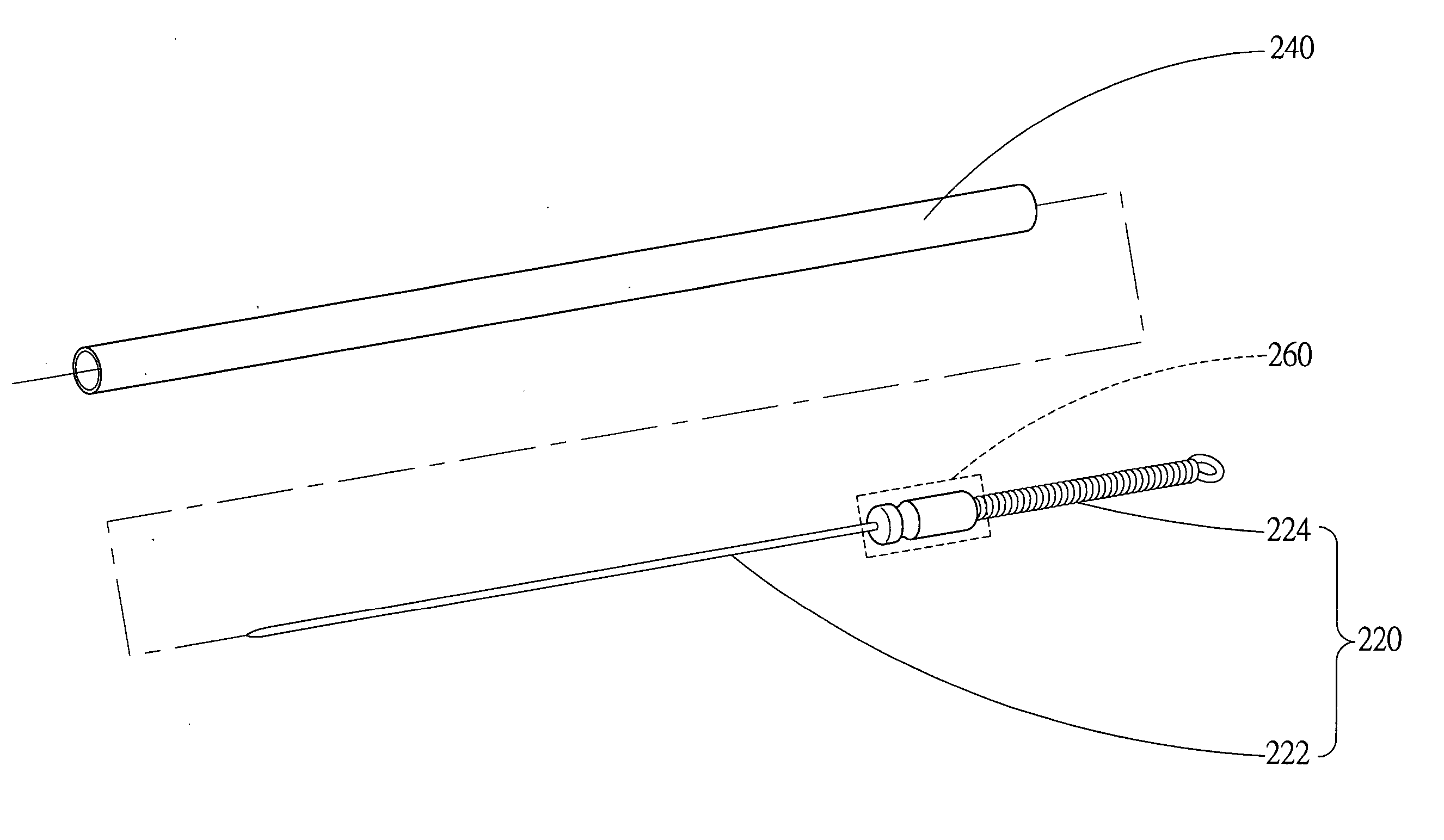 Apparatus for acupuncture needle set