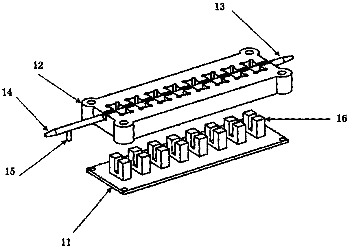 Detection device of medical infusion pump