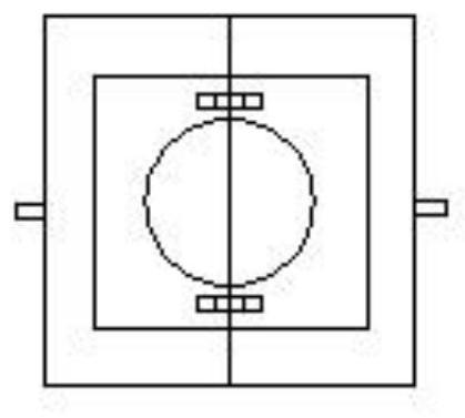 Water filter screen combined structure allowing online cleaning