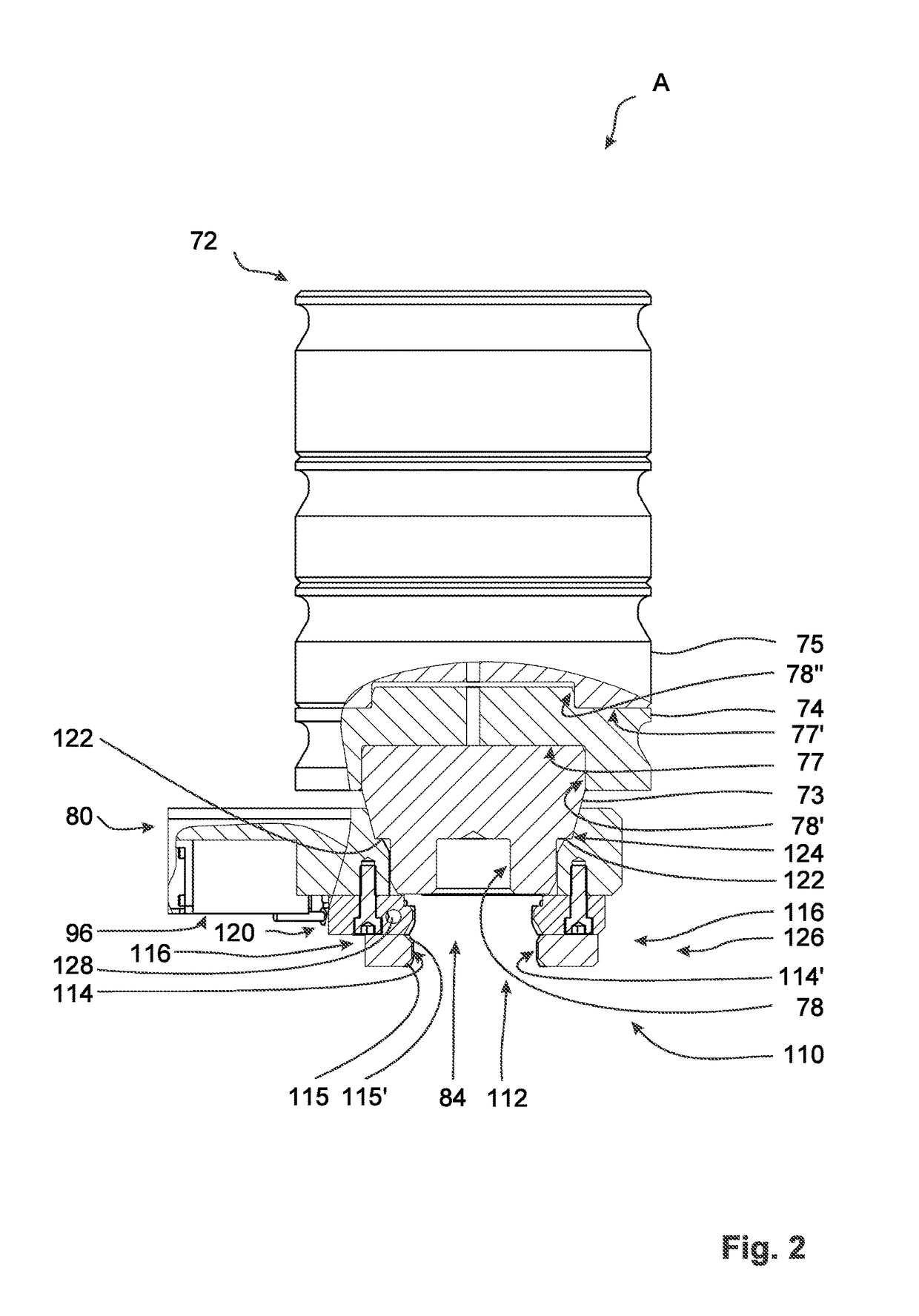 Flow test machine and an associated measurement method, as well as an associated cleaning process