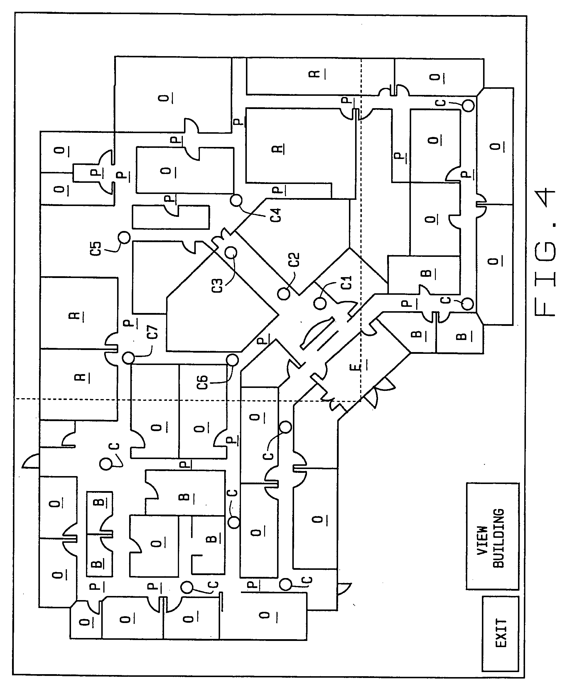 Closed circuit TV security system