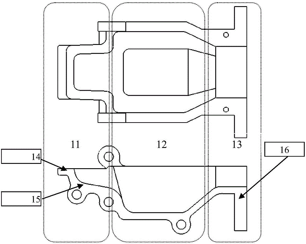 Gravity rotated casting pouring basin