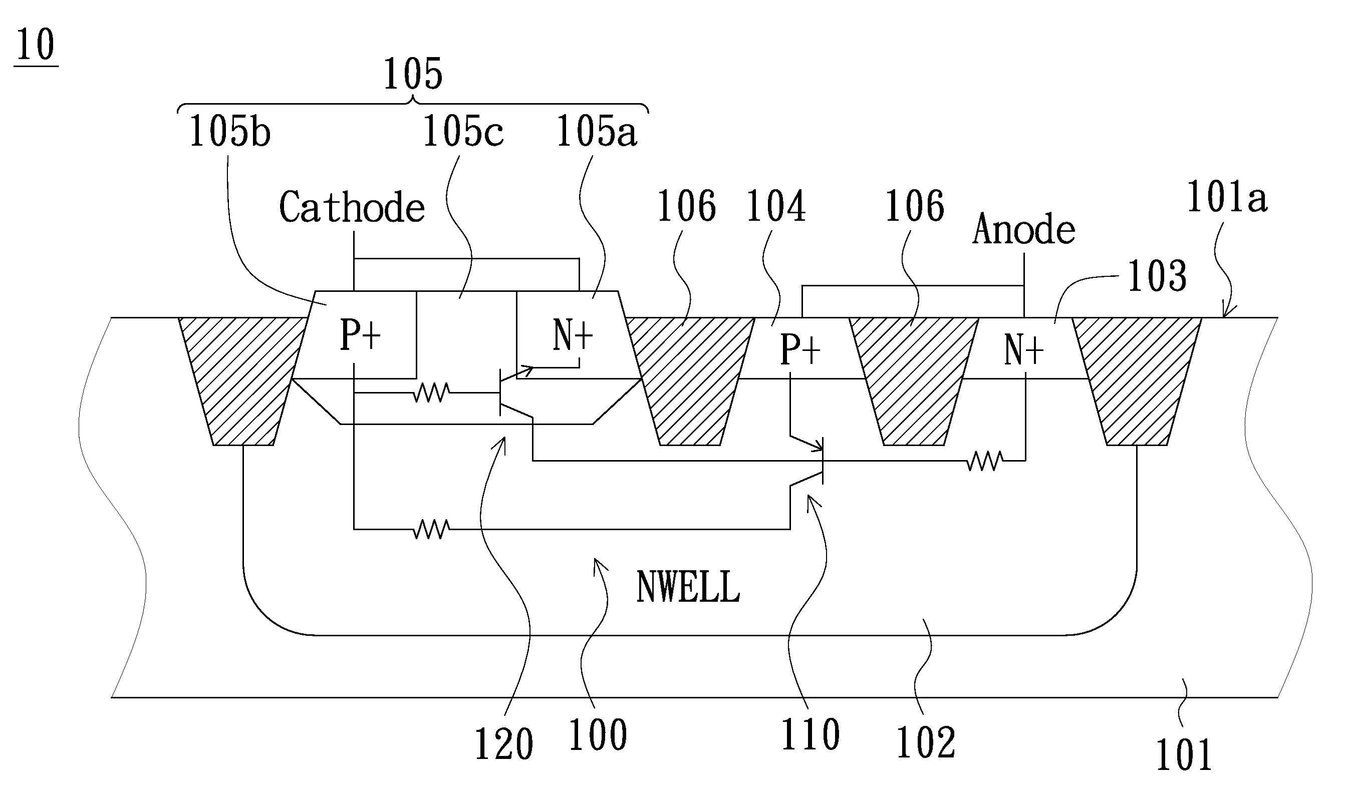 Electrostatic discharge protection apparatus