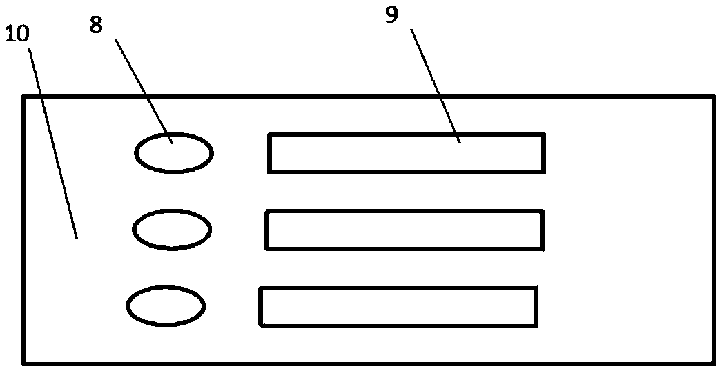 Fluorescence immunochromatography combined detection kit and preparation method thereof