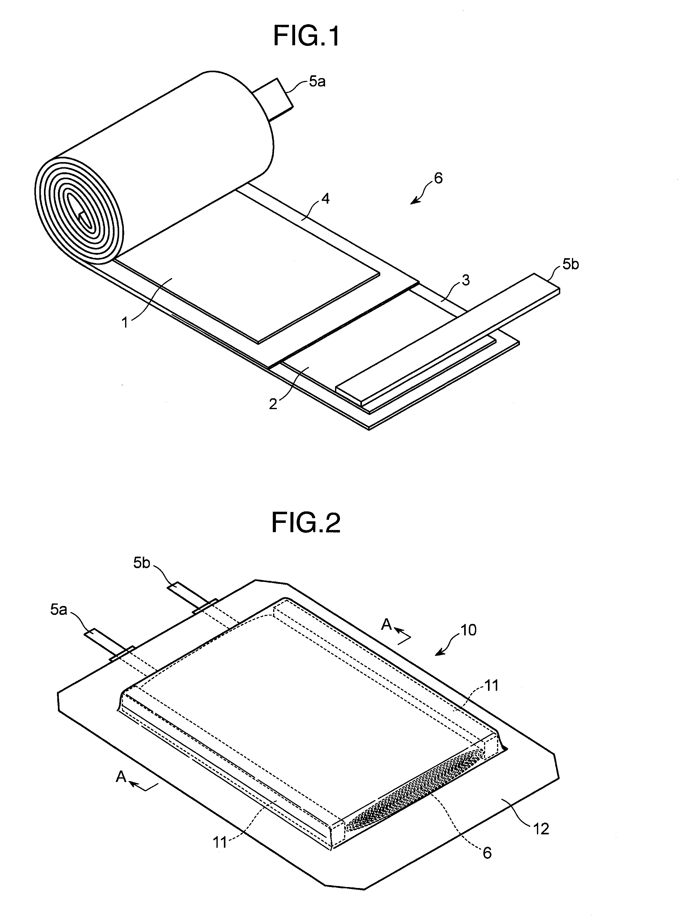 Film case type electricity storage device