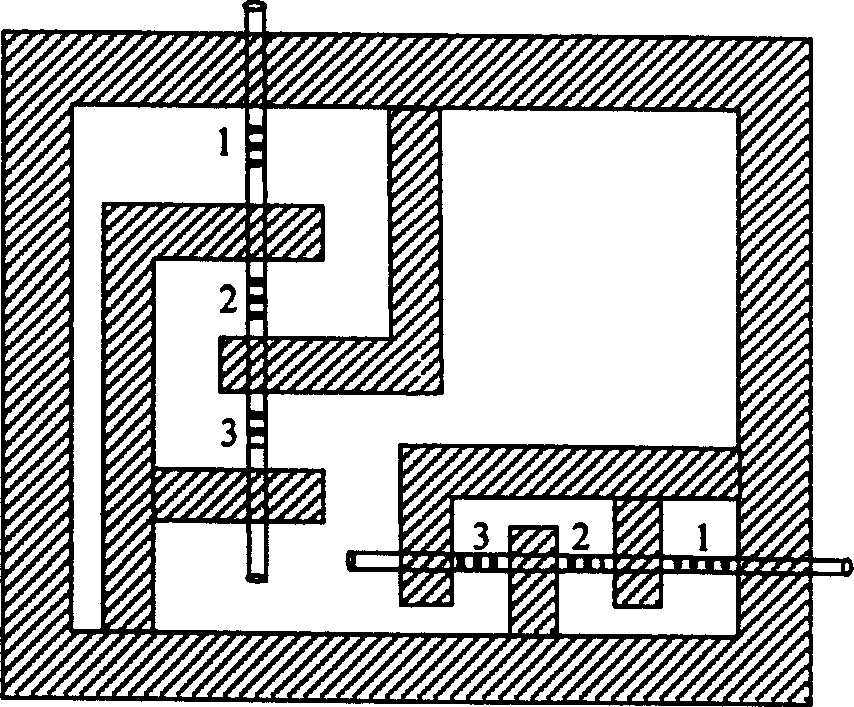 Fiber glass raster stress temp sensor