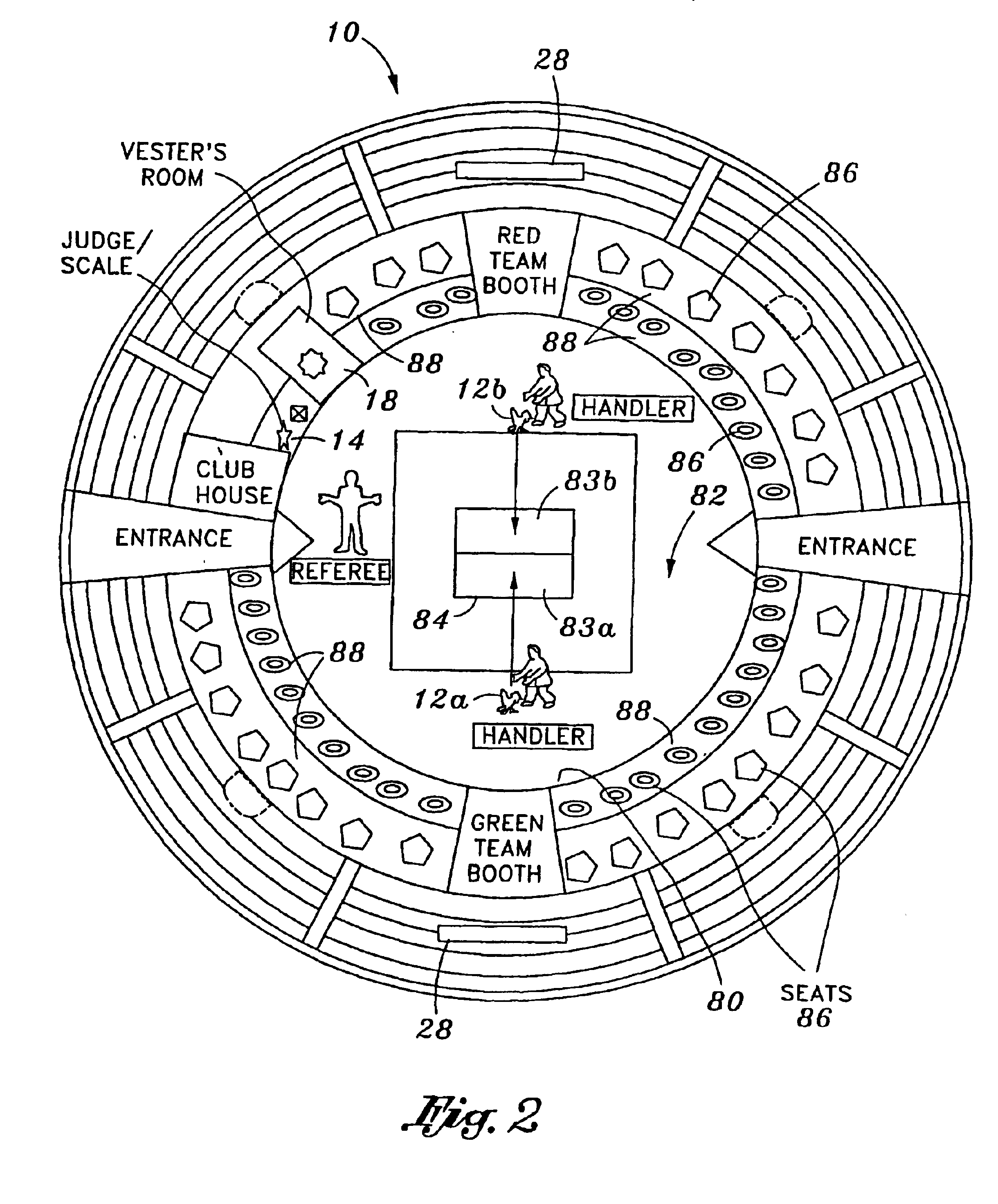 Non-lethal gamecock sparring match, equipment & methods