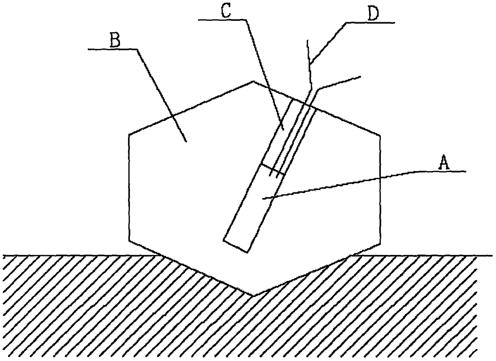 Block stone disintegration method based on CO2 liquid-gas phase change