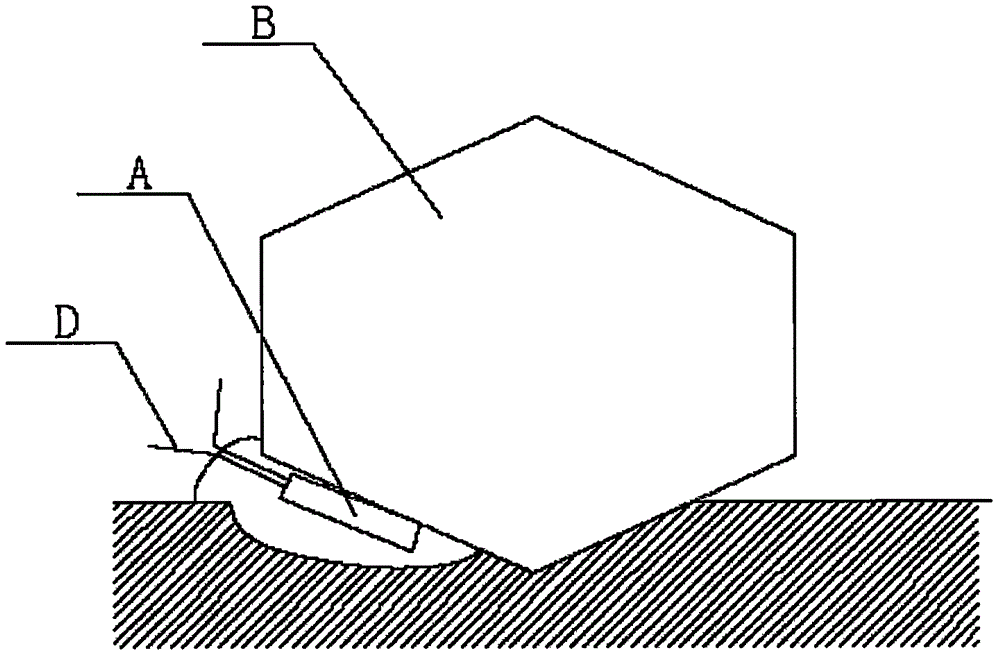 Block stone disintegration method based on CO2 liquid-gas phase change