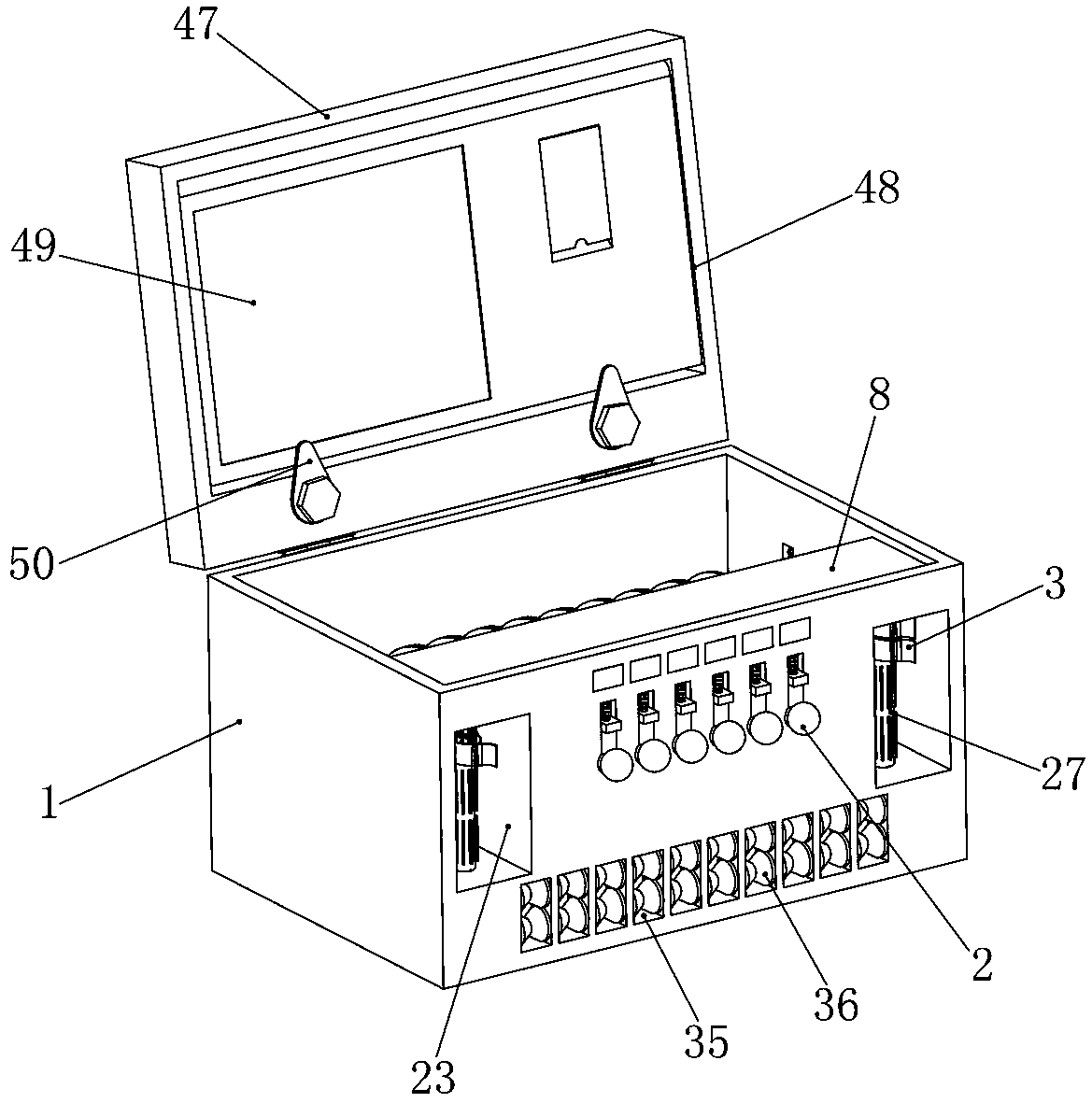 Portable ECG signal detection device