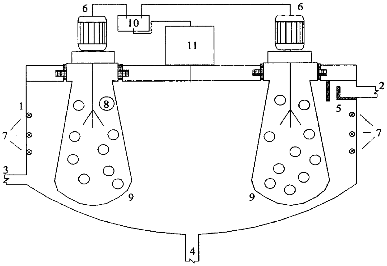 A kind of electroflocculation treatment method of wastewater