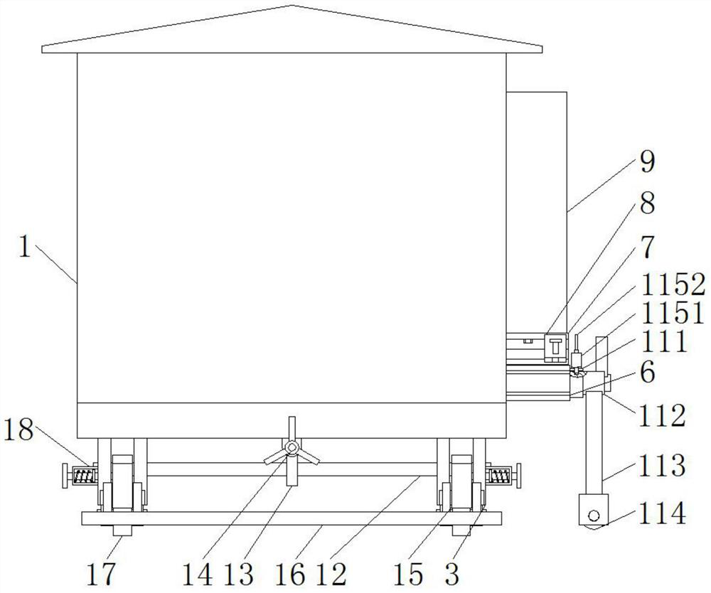 A mobile box-type substation