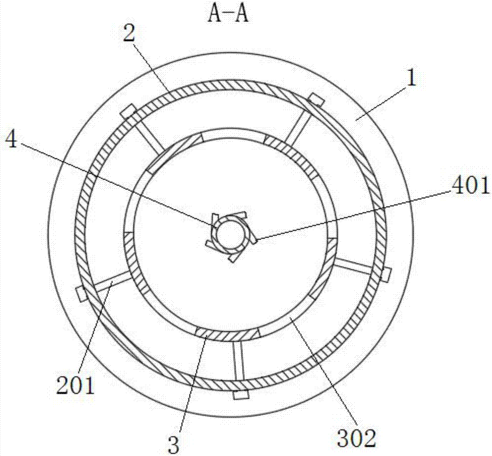 Adjustable type grain winnowing device