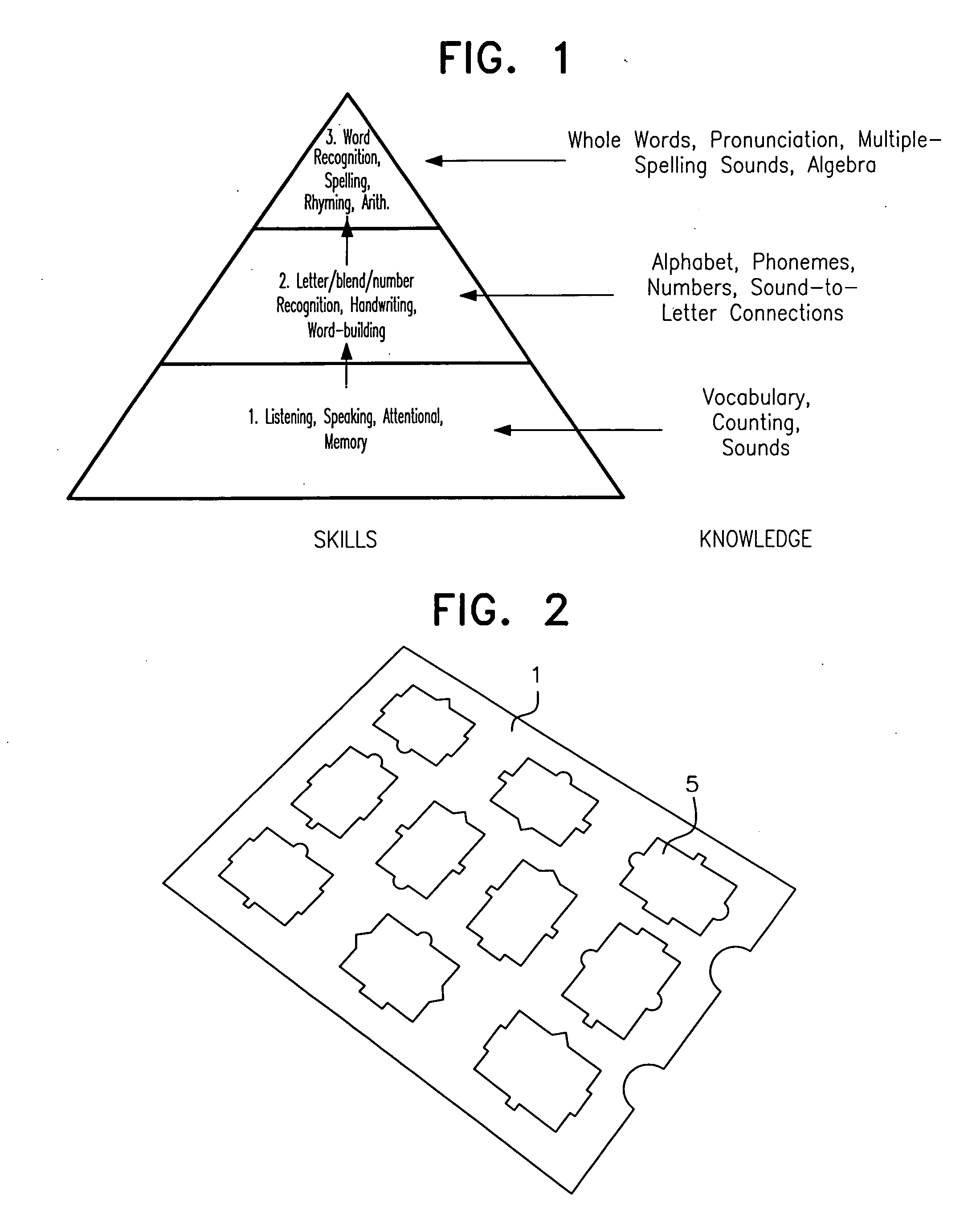 Literacy/numeracy development method and apparatus