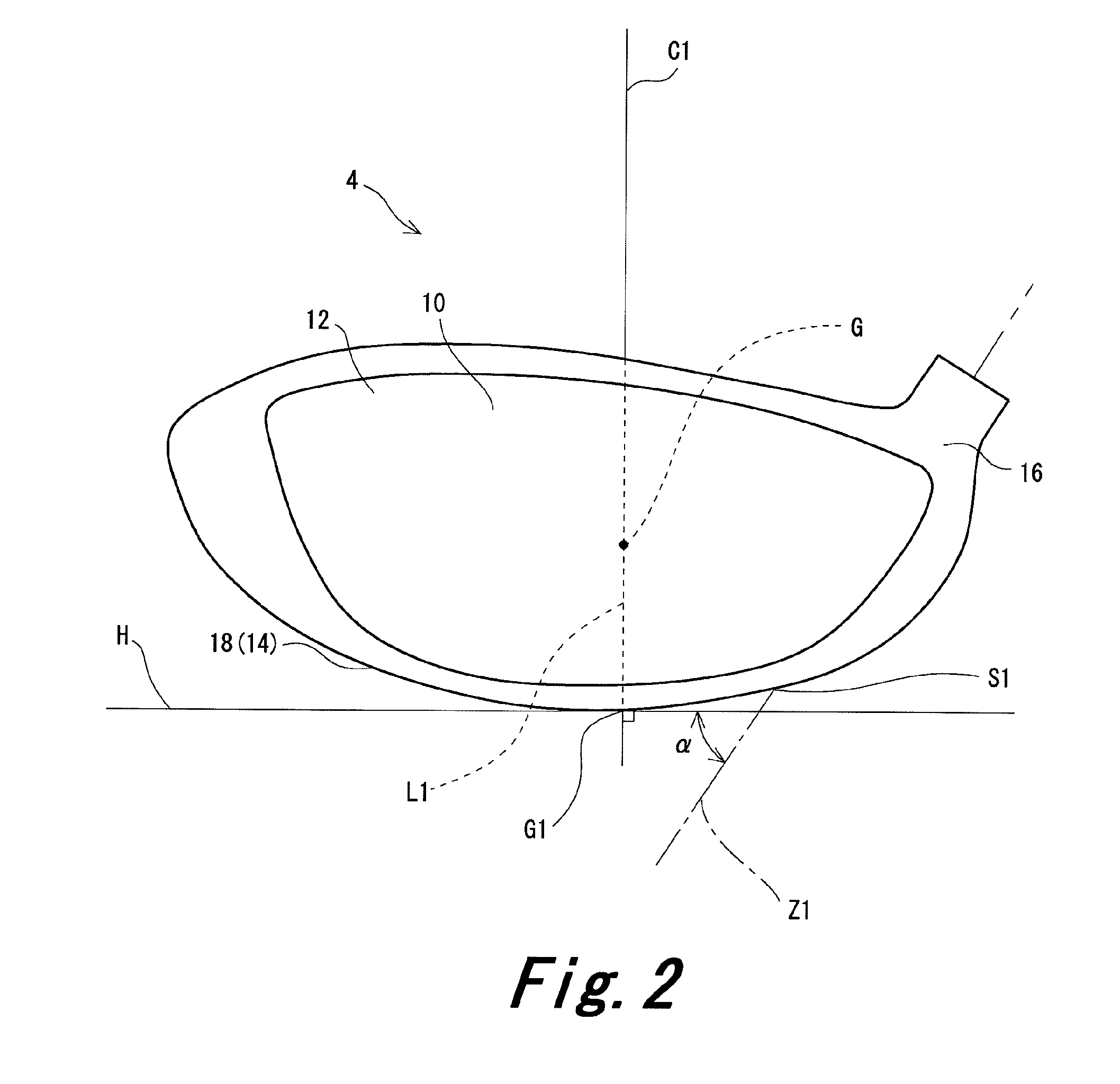 Golf club head and golf club