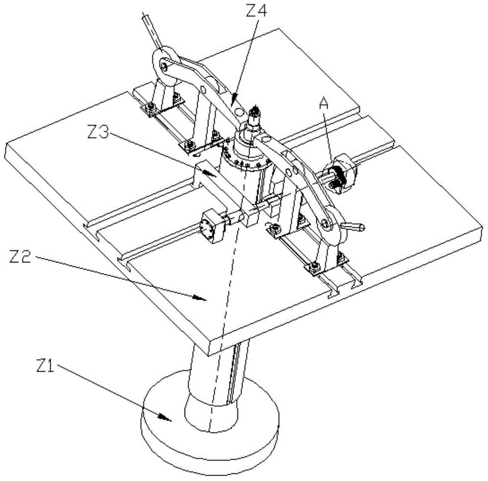 Drill clamp universal for large high-speed printing roller