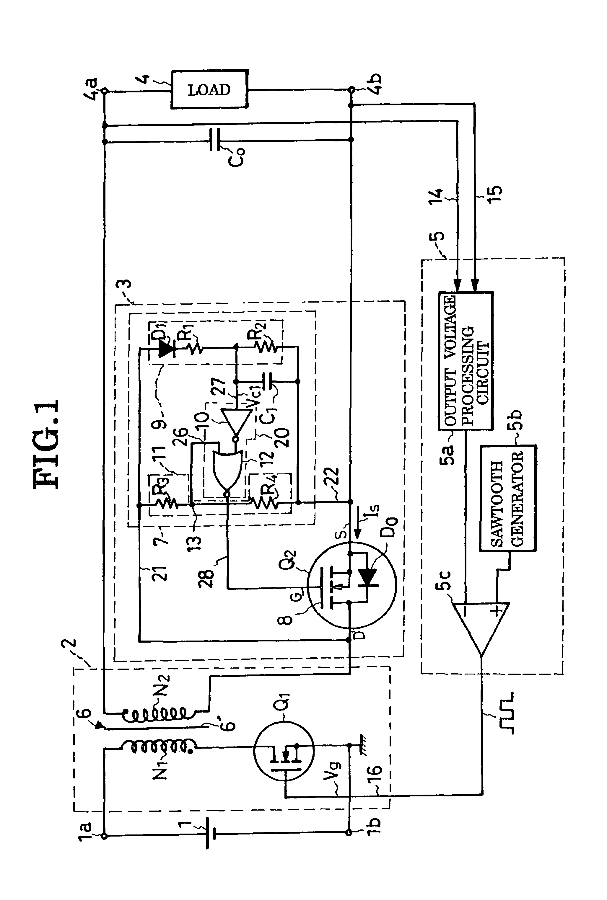 Switching-mode power supply having a synchronous rectifier