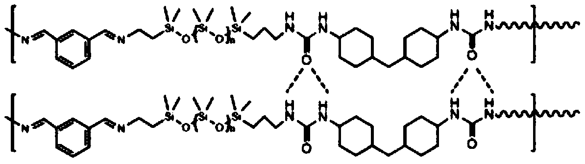 Self-repair organosilicon material preparation method