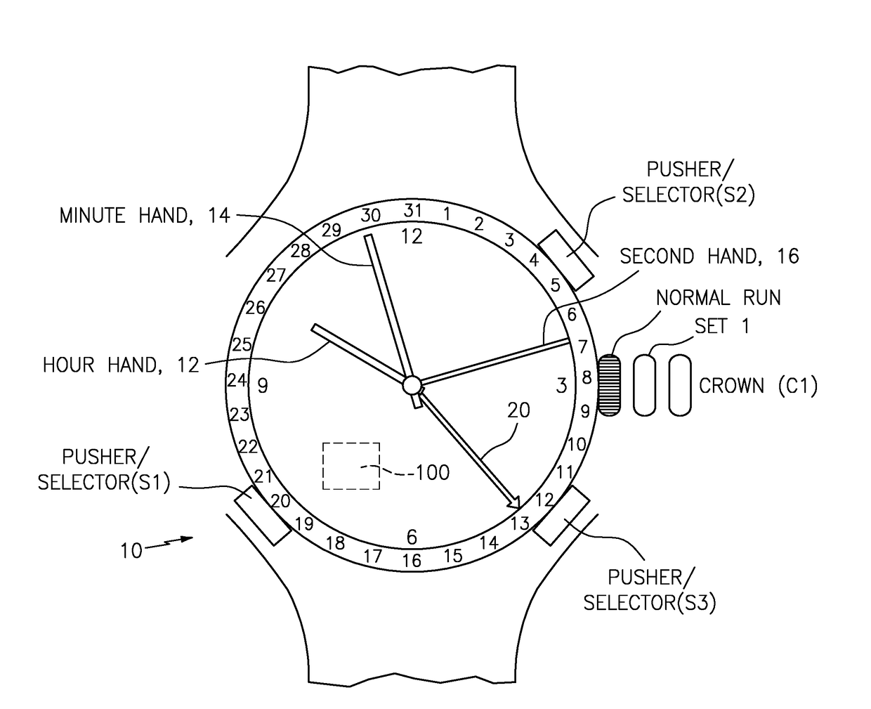 Method of Actuator Navigation And Electronic Device Comprising An Actuation Navigator Function