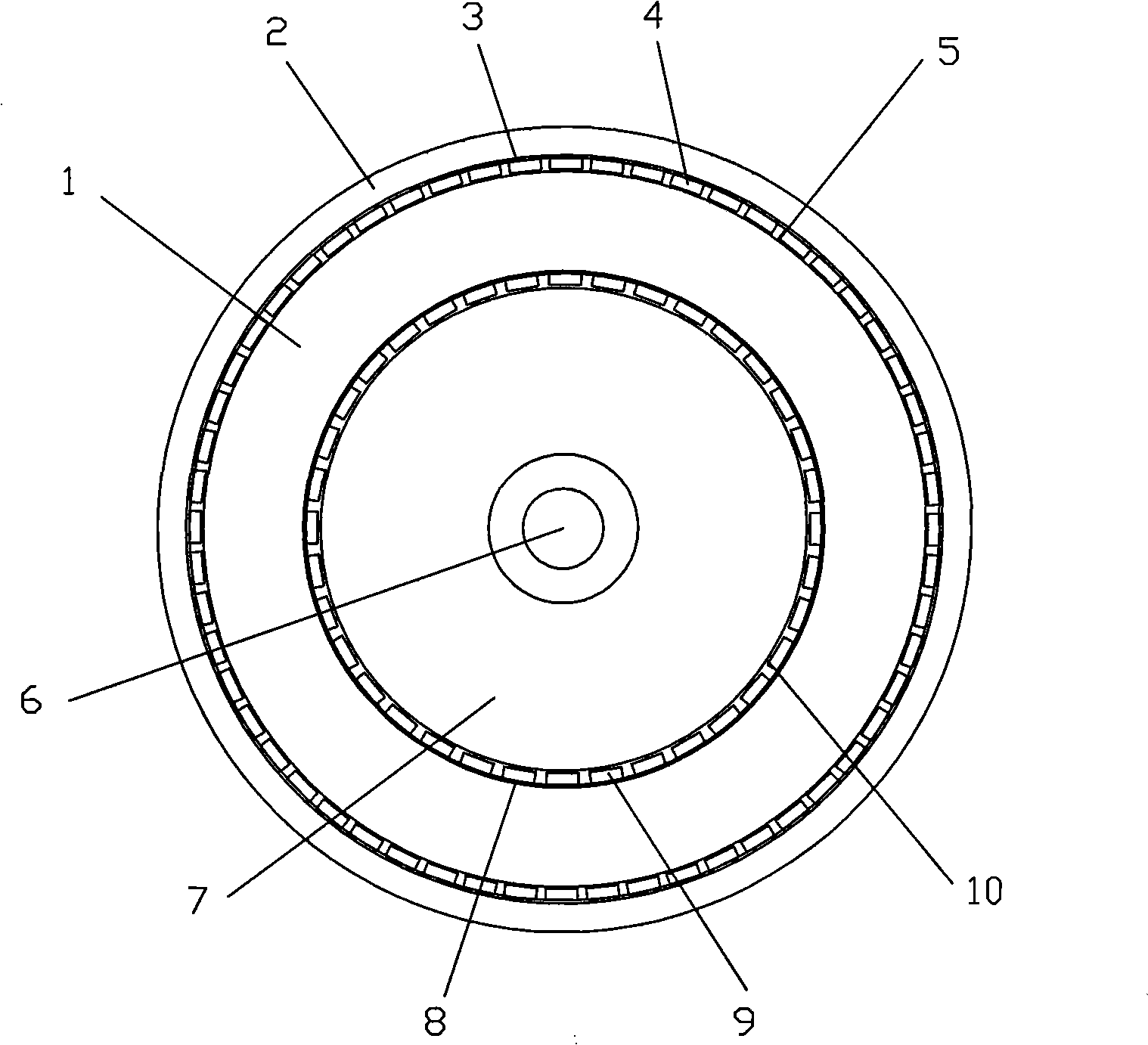 Disk type motor