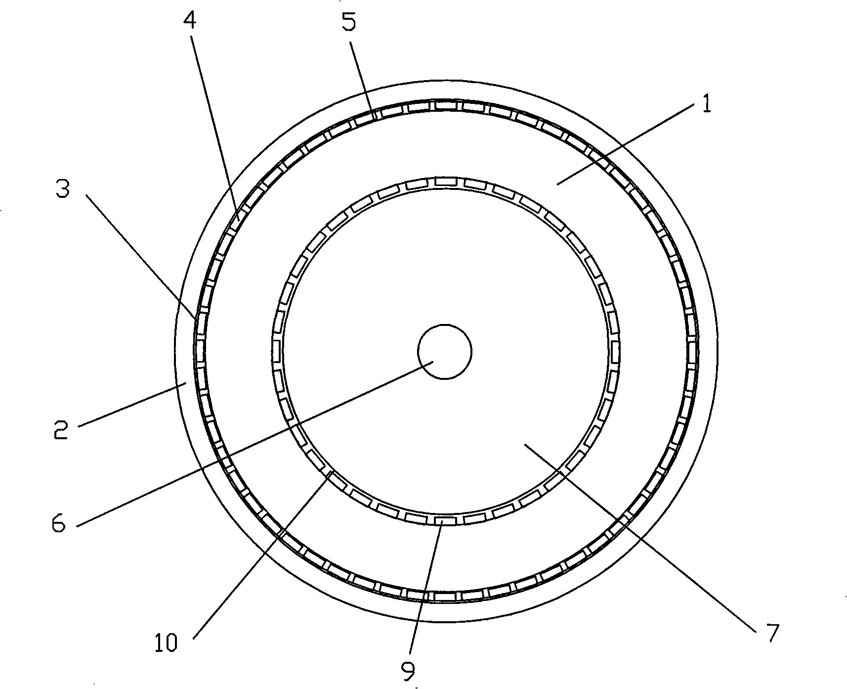 Disk type motor