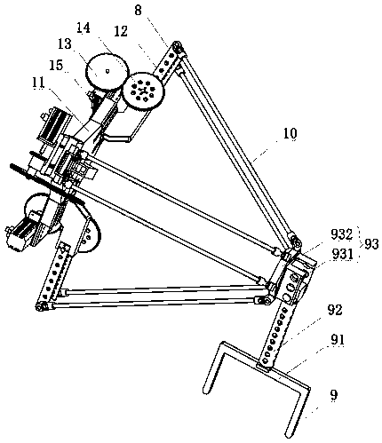 An anti-ultraviolet photovoltaic cable processing and stranding equipment and its application method