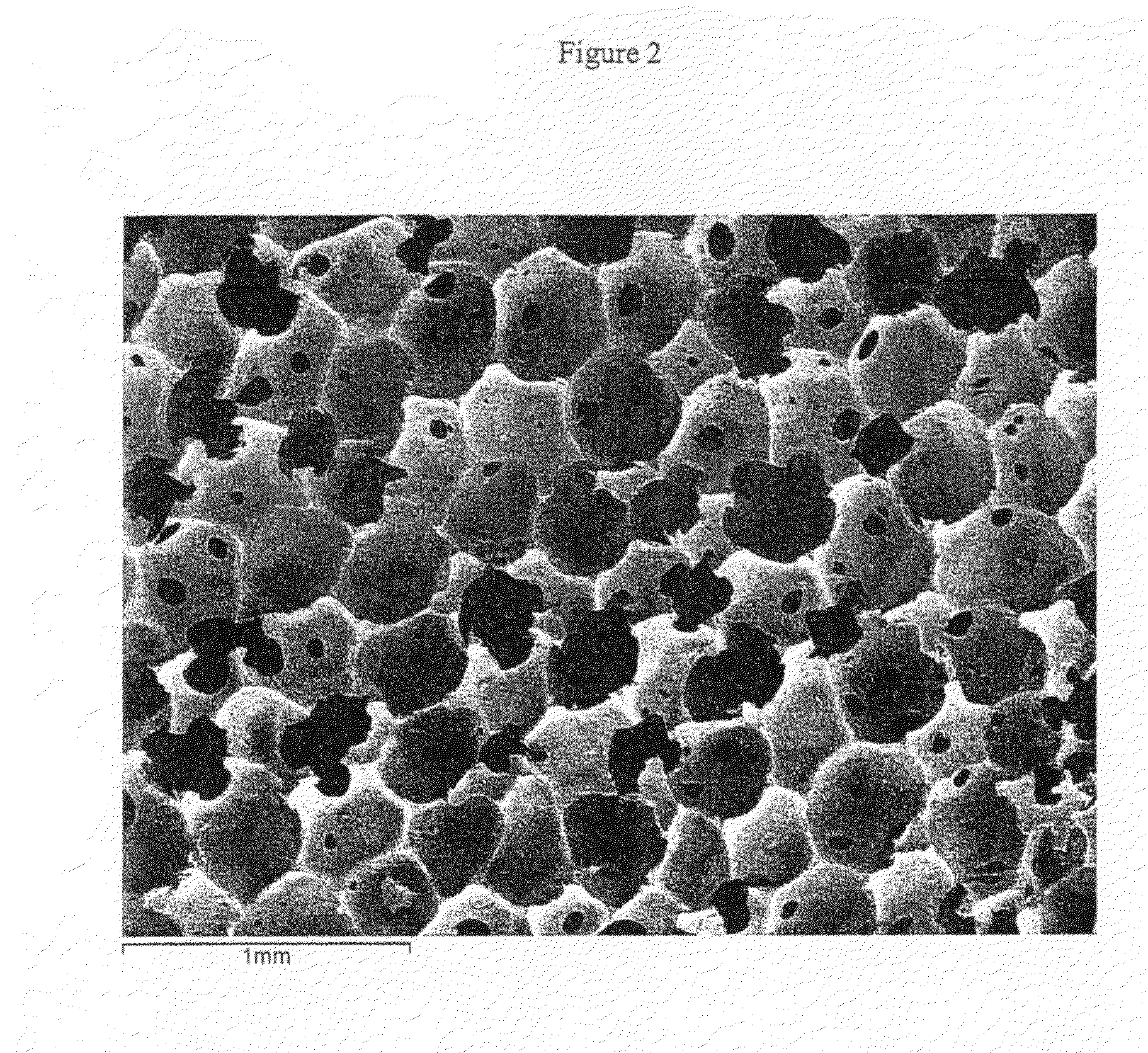 At least partially resorbable reticulated elastomeric matrix elements and methods of making same