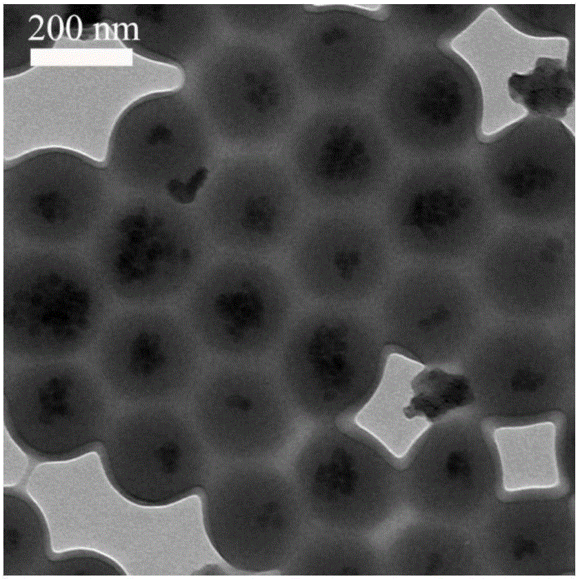 Preparation method of monodisperse polymer/SiO2 nano composite particles