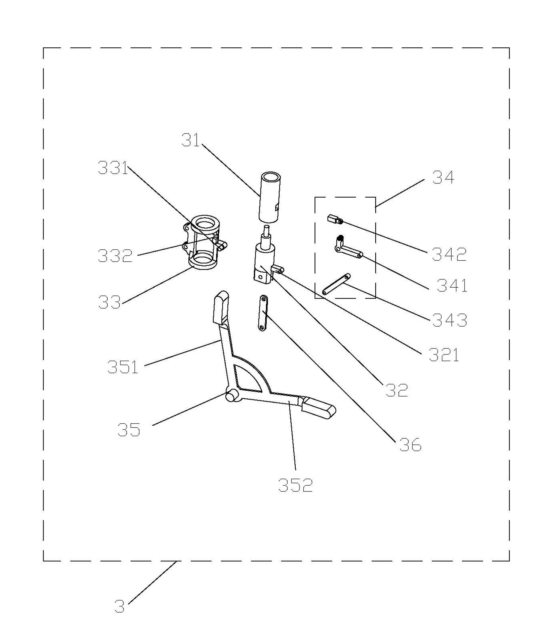 Finger print lock locking mechanism of safe deposit box