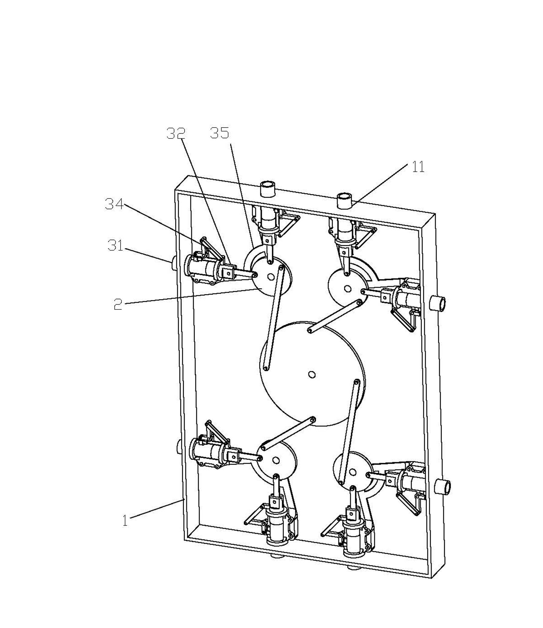 Finger print lock locking mechanism of safe deposit box