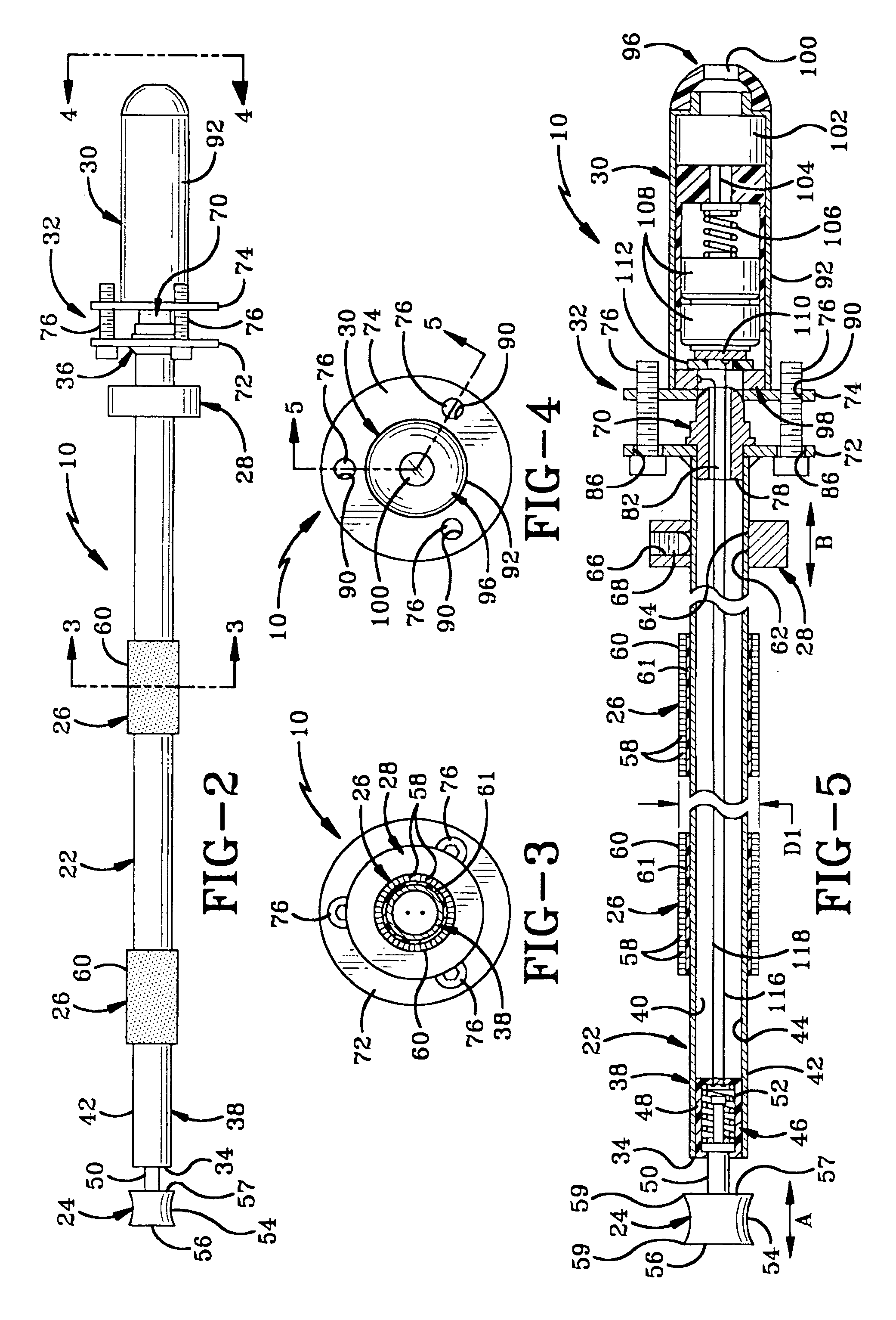 Gun practice device using laser indicator