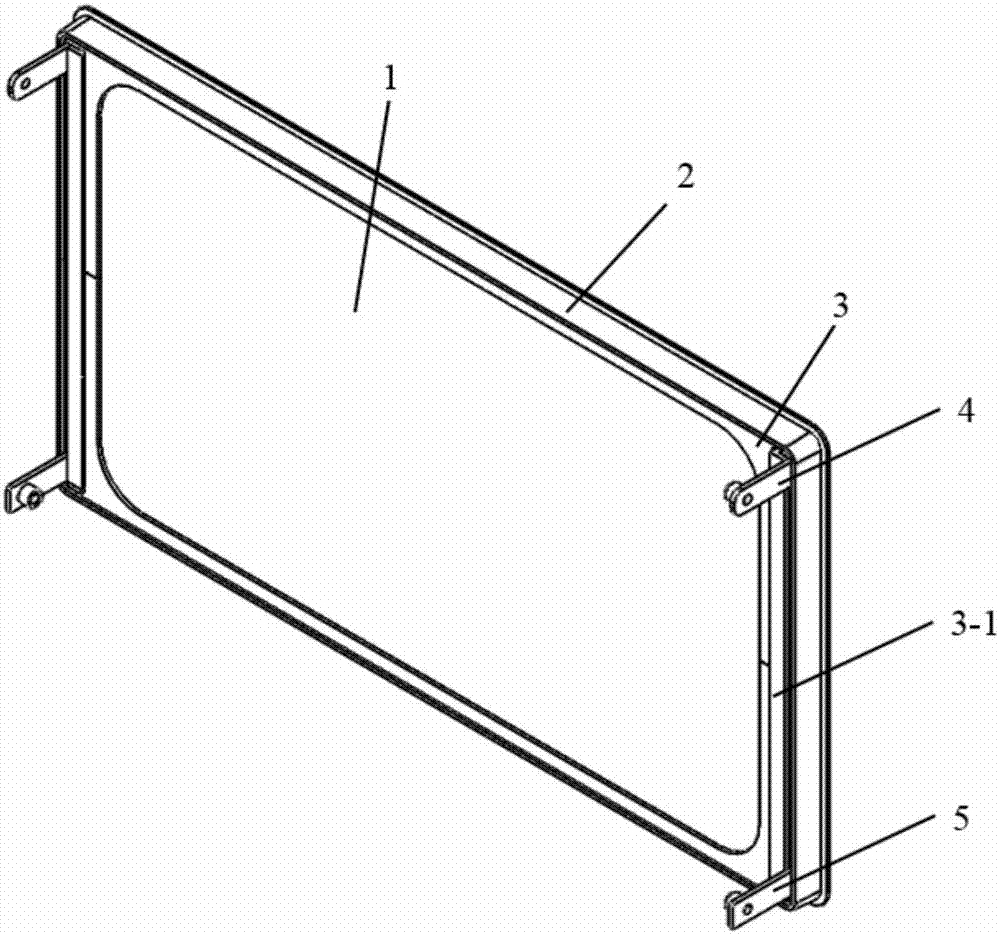 Waterproof electric vehicle window