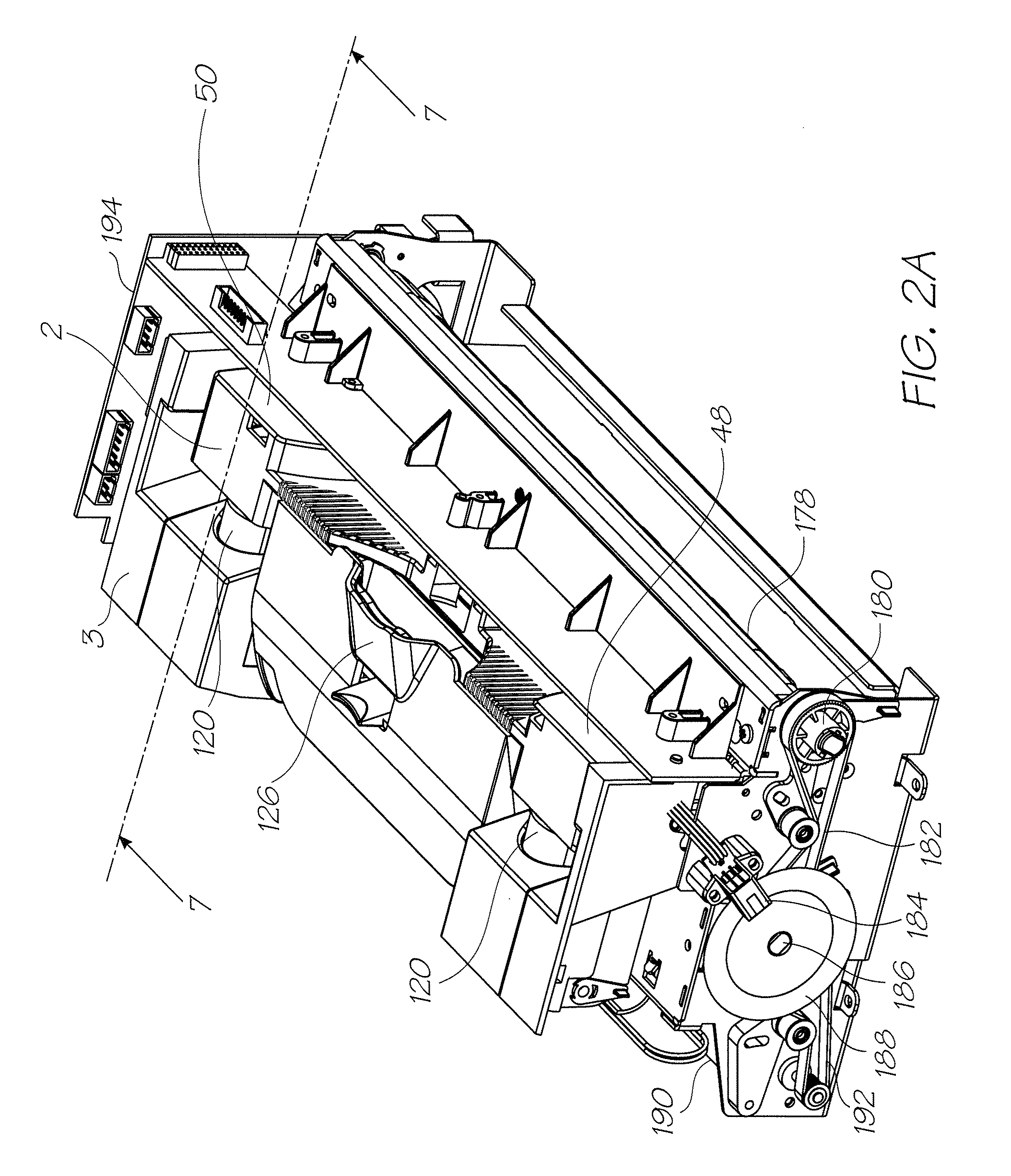 Printhead nozzle face wiper with fibrous pad