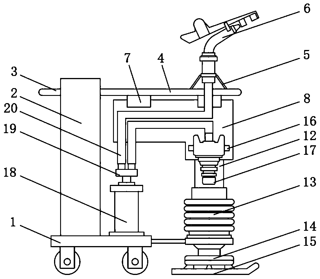 Construction method of engineering foundation pre-soaking dynamic consolidation