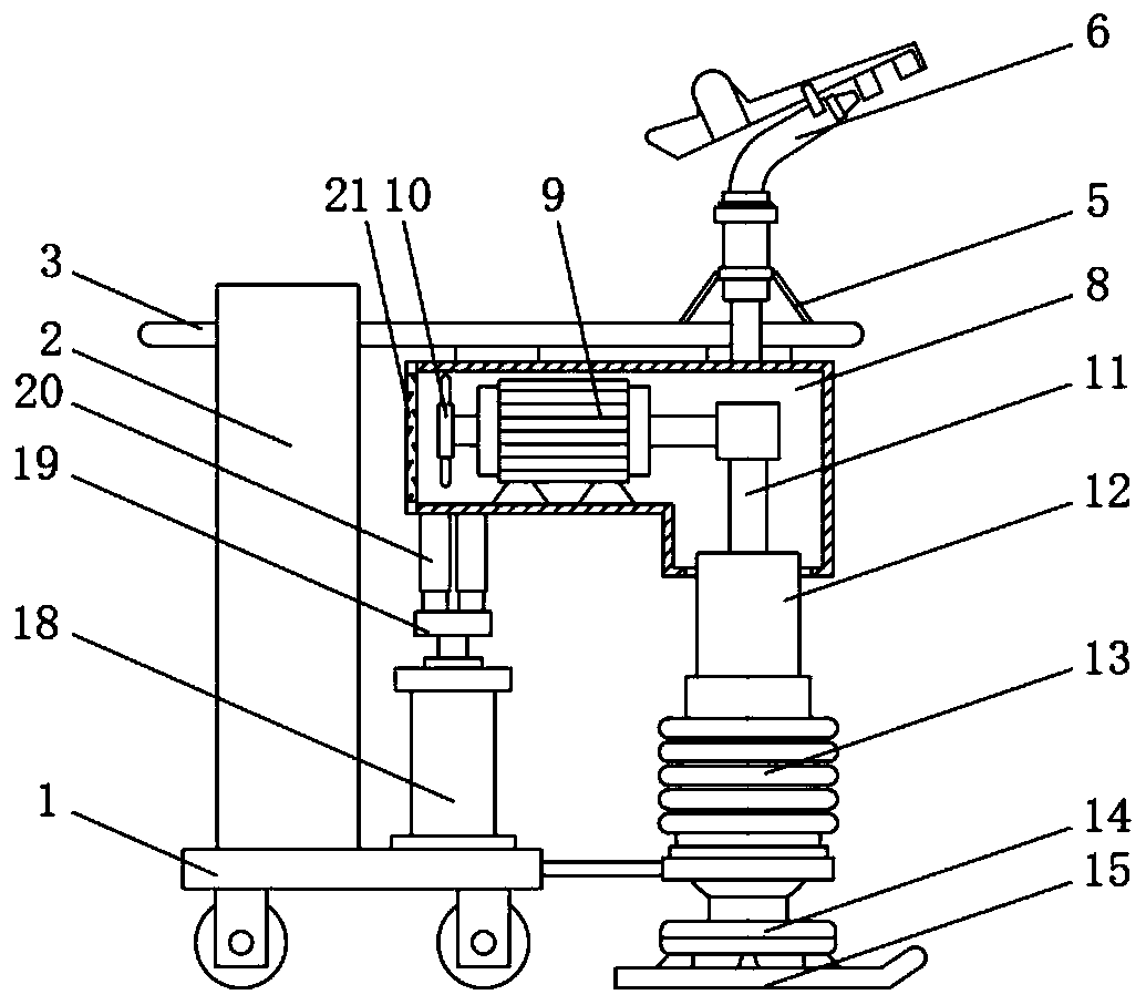 Construction method of engineering foundation pre-soaking dynamic consolidation