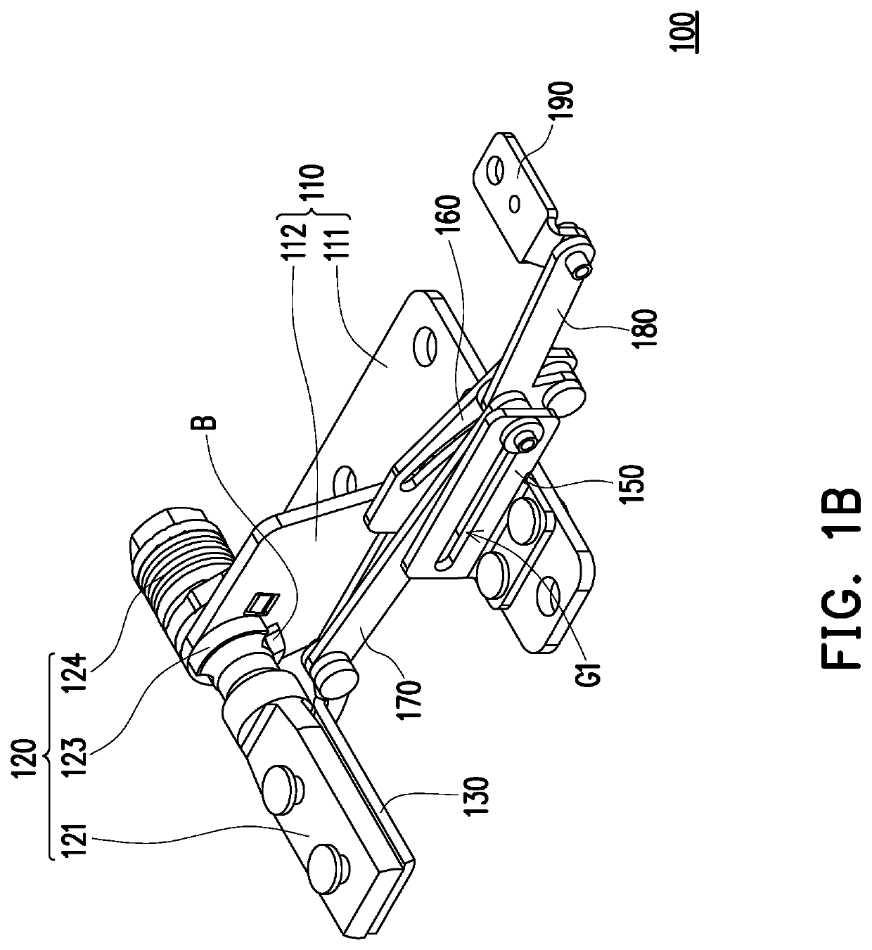 Lifting hinge module and electronic device having the same