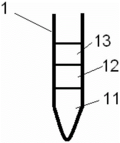 Micropipe for blood grouping, one-piece ABO/RhD blood typing test card for blood grouping and preparation thereof