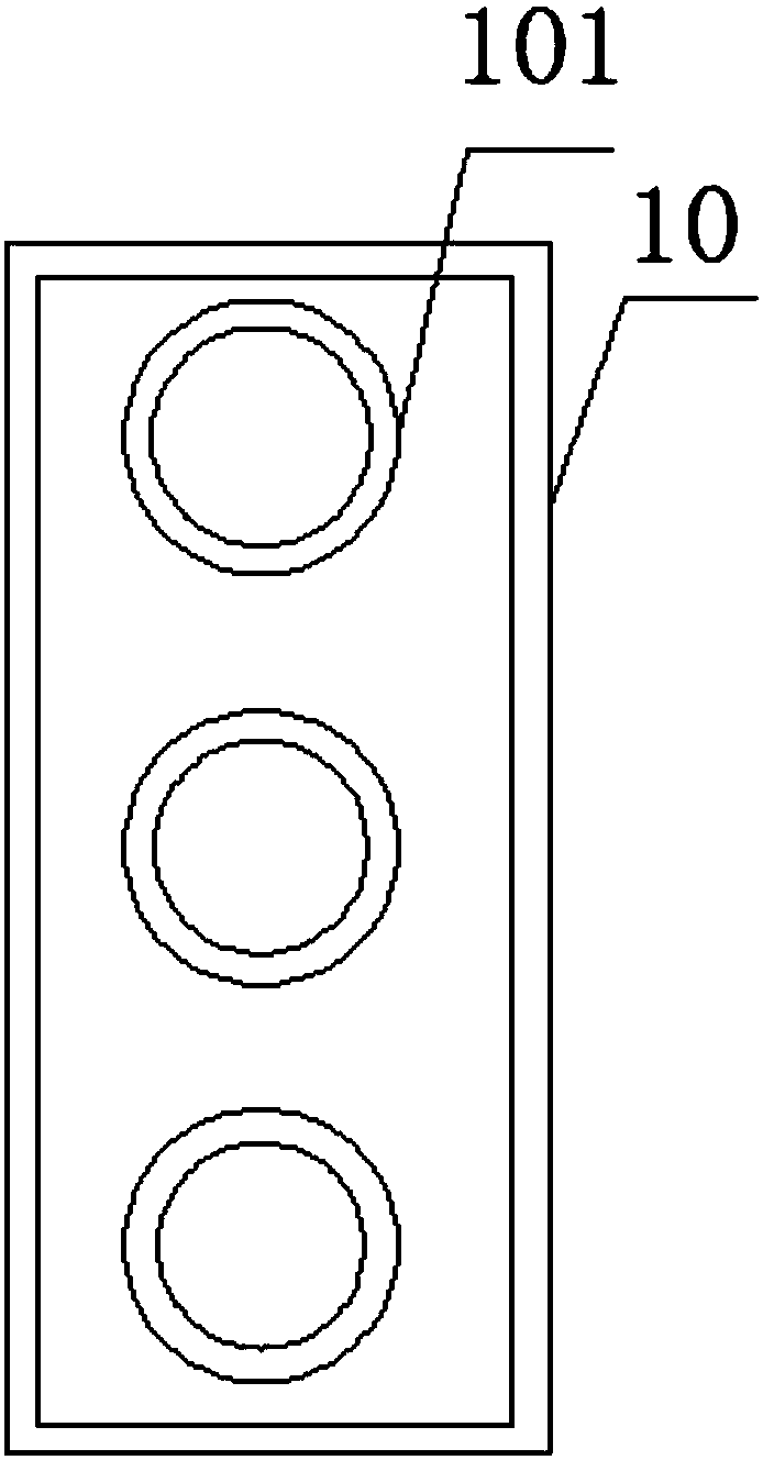 Extrusion forming type rubber shaping die