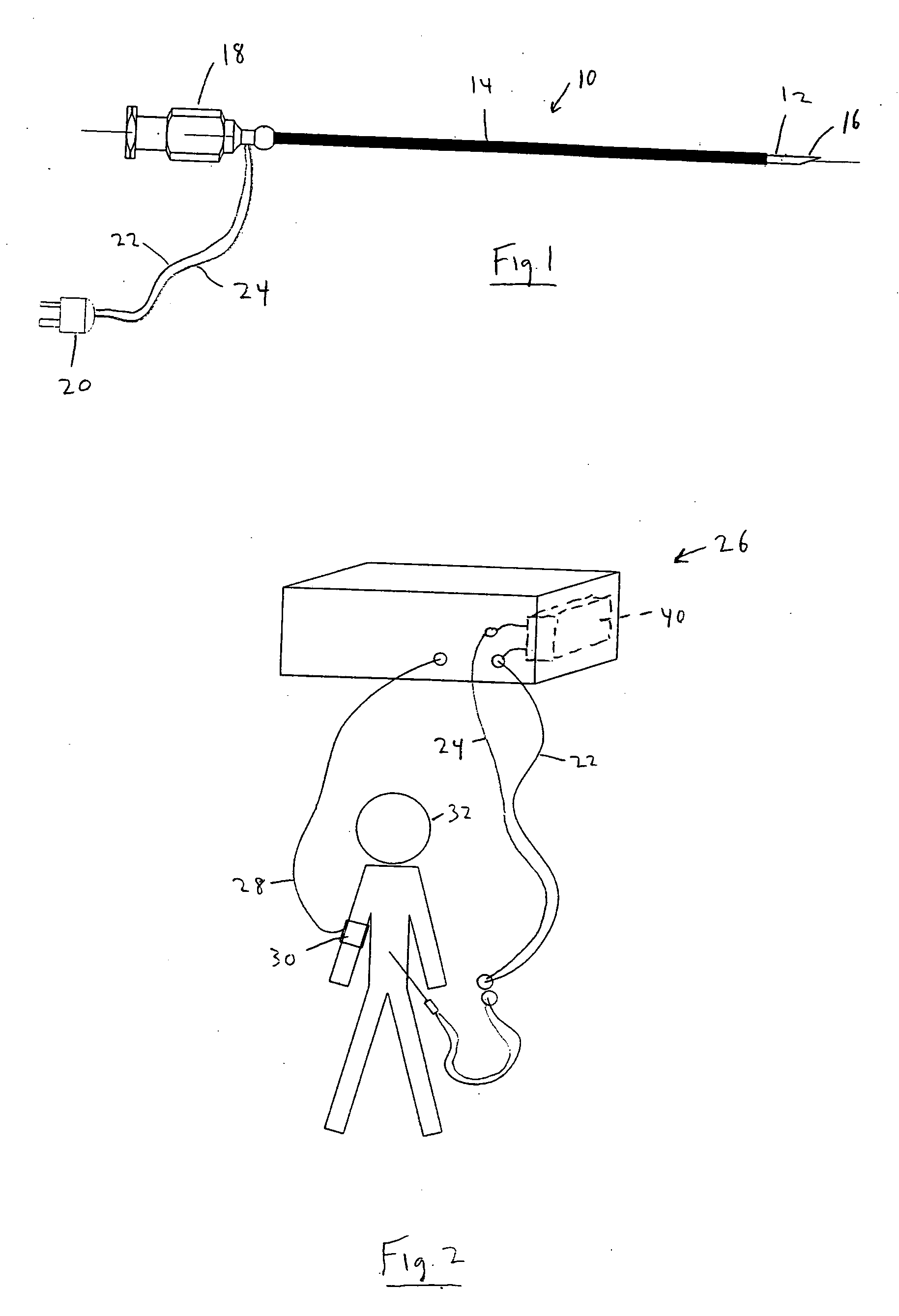 Hybrid cannula/electrode medical device and method