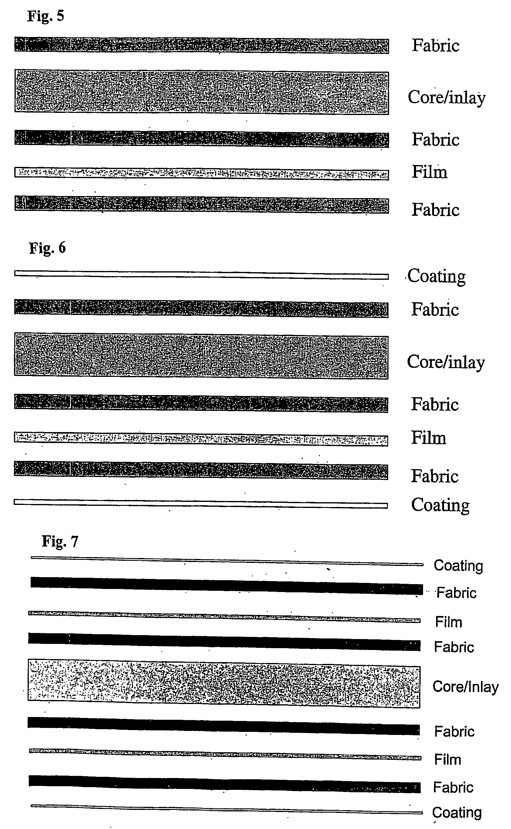 Medical device comprising a bio-compatible polymeric product with a layered structure