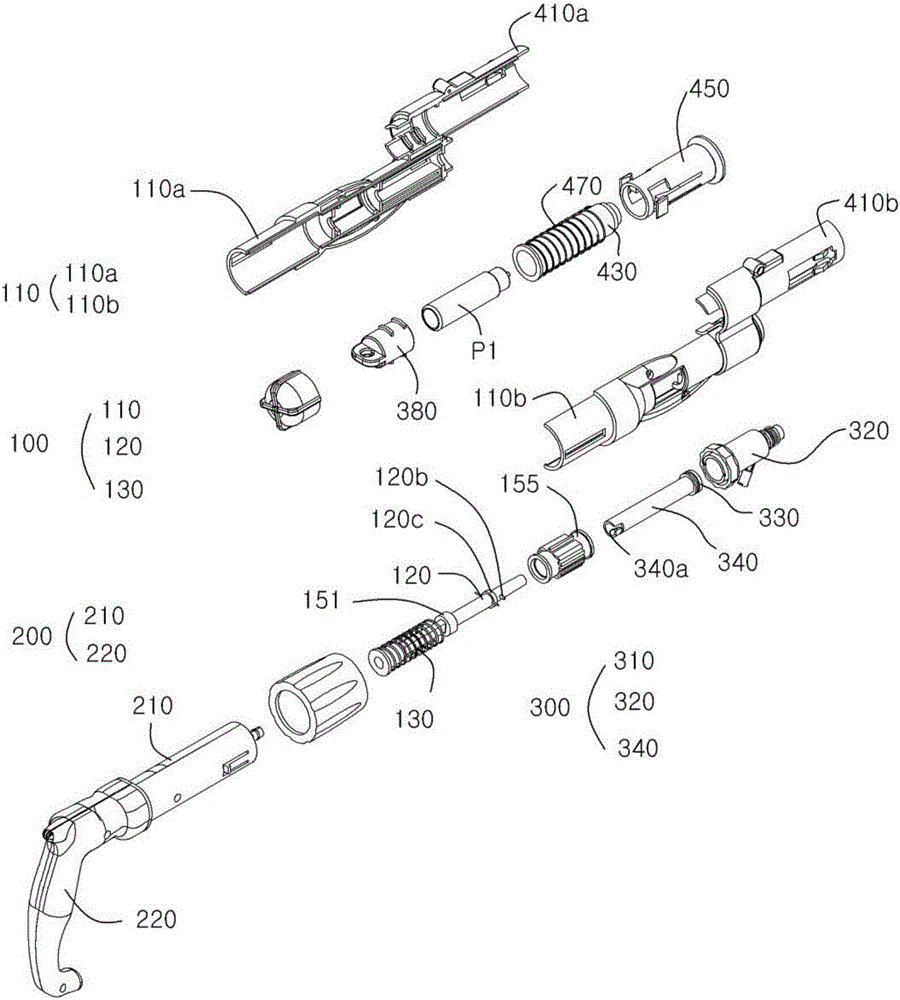 A syringe for animals with improved structure