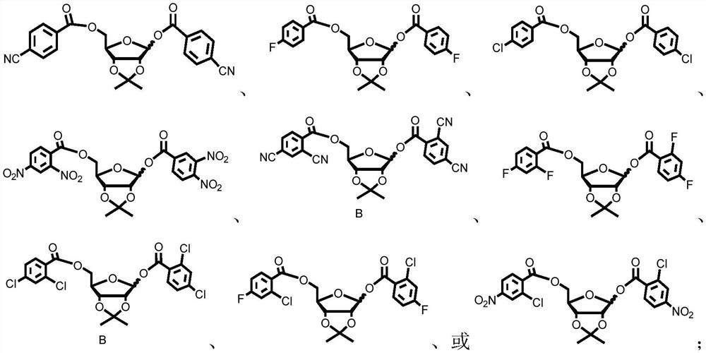 Preparation method of α-uridine nucleoside