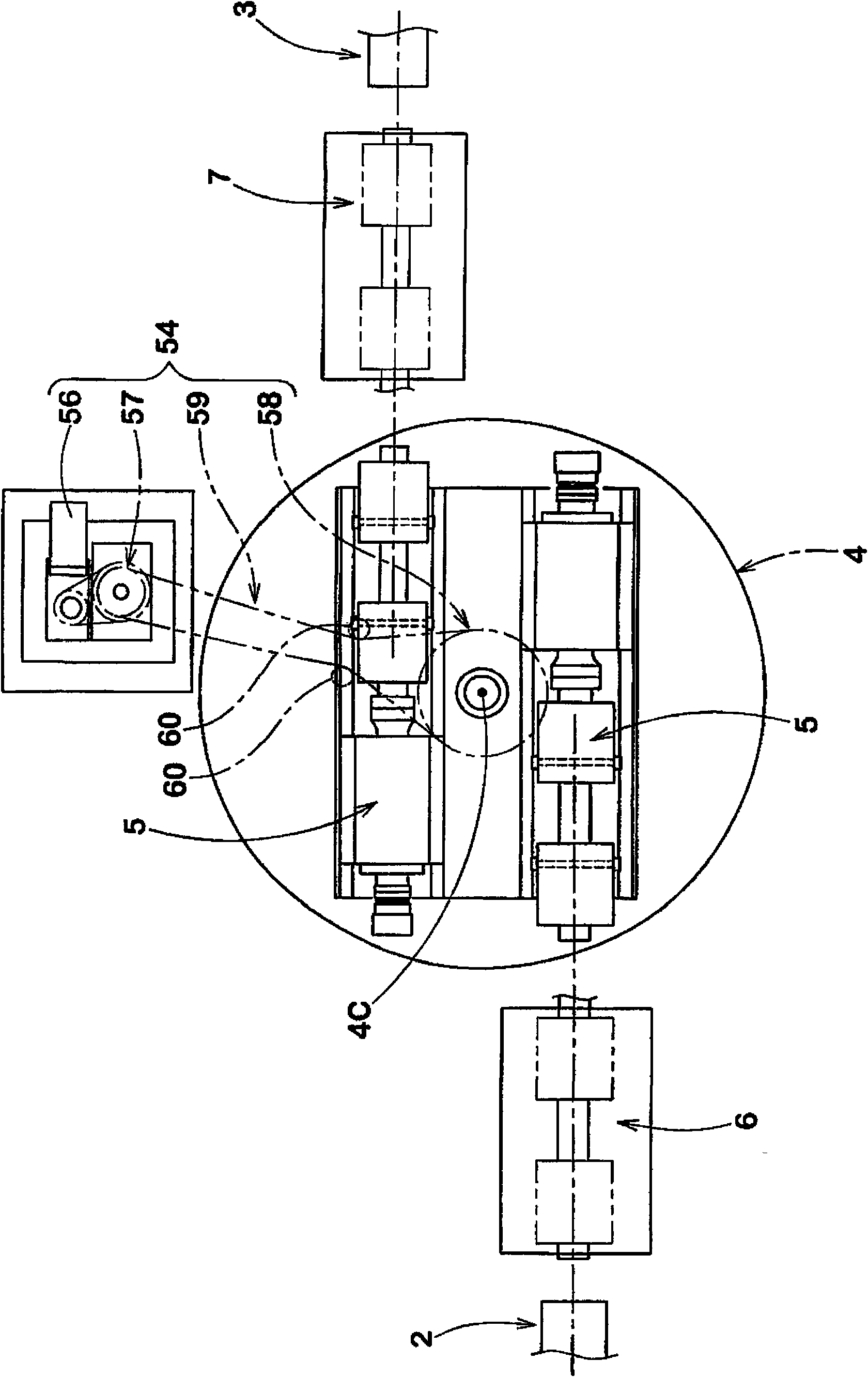 Shaping former and device for building green-tire including the same