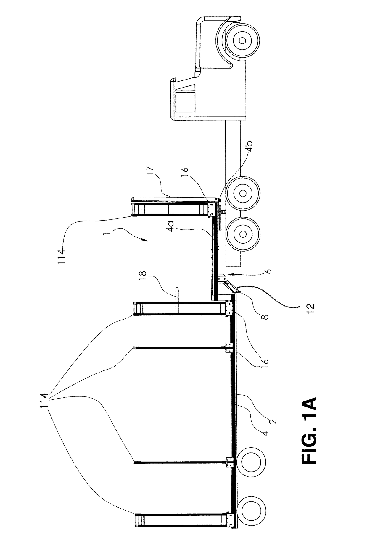 Rolling tarp enclosure system