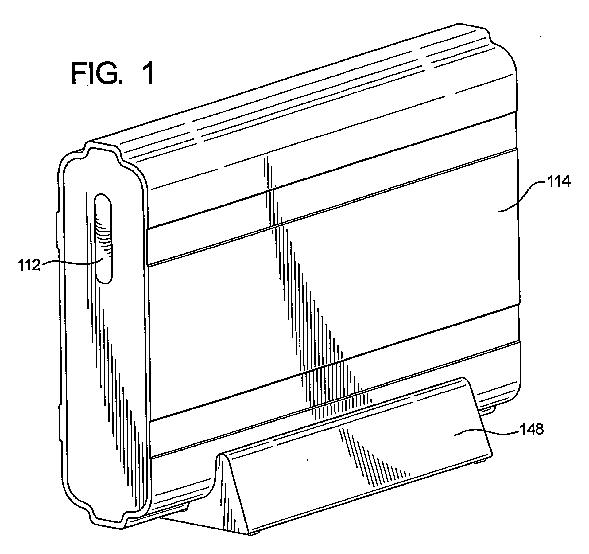 One button external backup