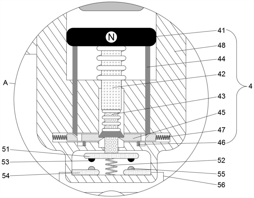 Environment-friendly auxiliary device with function of preventing size leakage of size tank and used for sizing machine