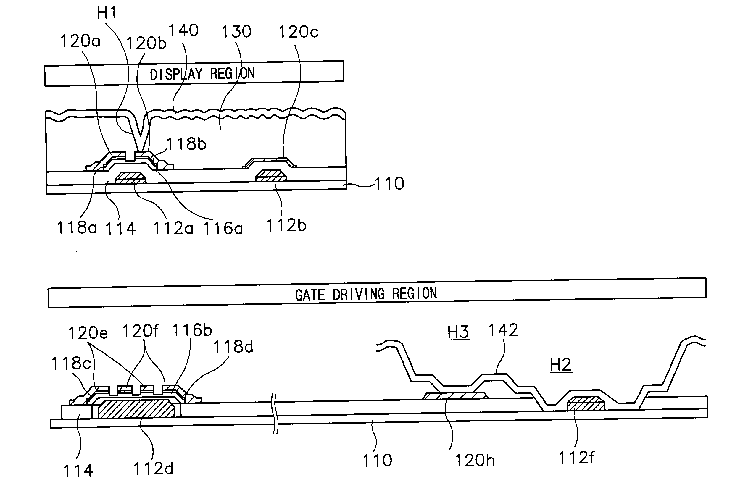 Amorphous silicon thin film transistor-liquid crystal display device and method of manufacturing the same